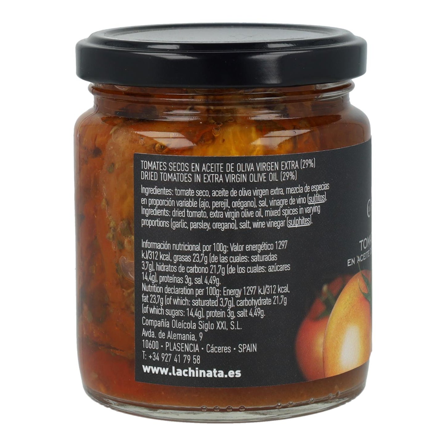 Torkade tomater i extra jungfruolja La Chinata 220 g