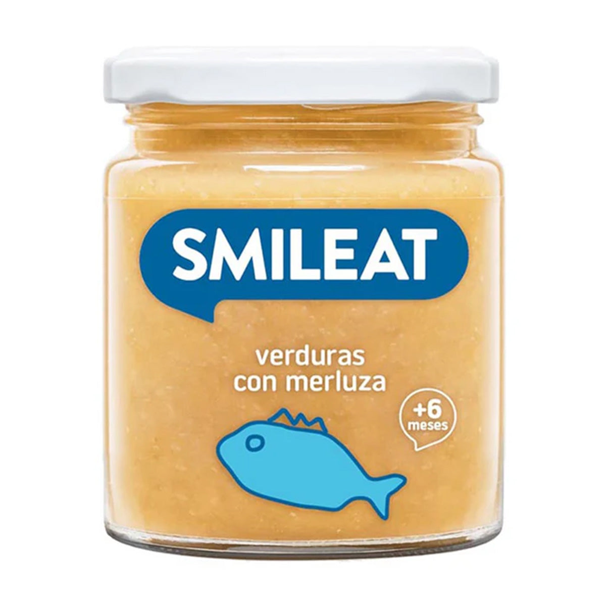 Pack of 12 Organic Vegetable and Hake Jars +6 months Smileat 230g