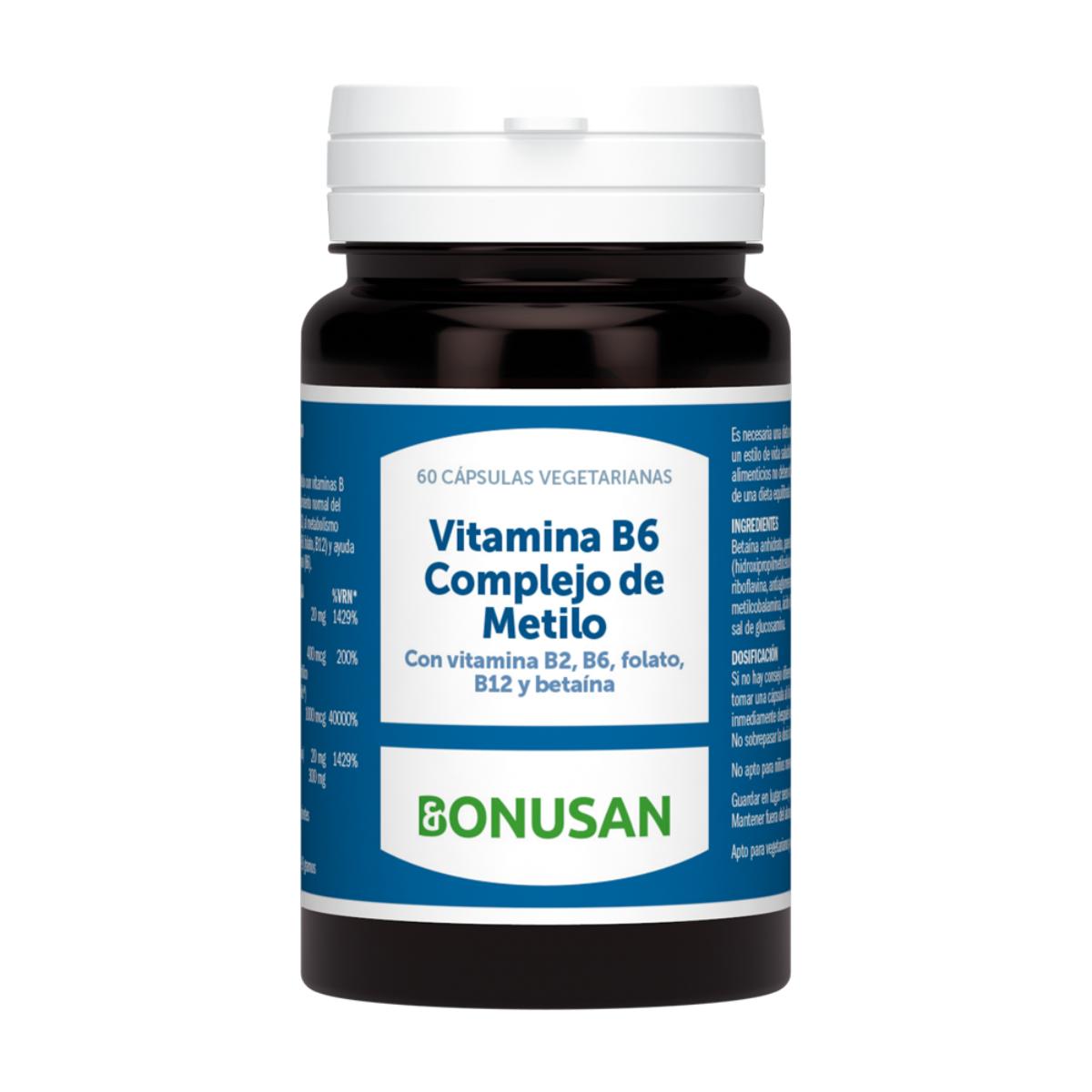 Vitamin B6 Methylkomplex Bonusan 60 Kapseln