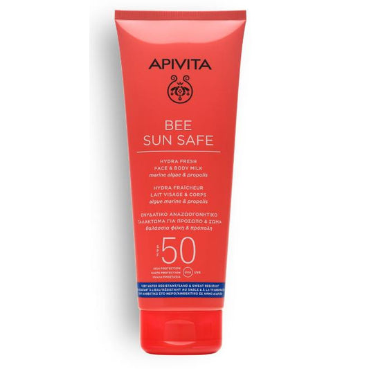 Solkräm Hydra Fresh SPF50 Apivita 100 ml