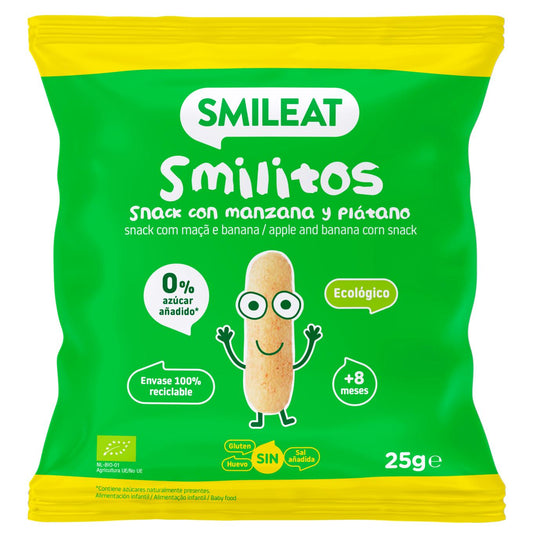 Apfel- und Bananen-Smilitos Smileat  25 g