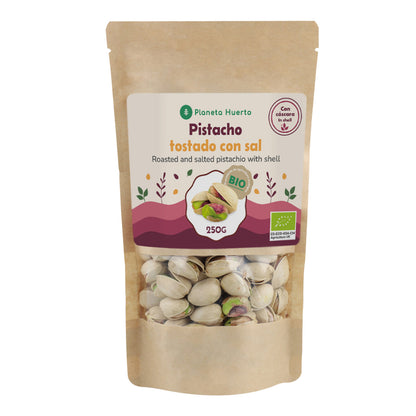 Pistazien in der Schale geröstet und gesalzen ECO Planeta Huerto 250 g