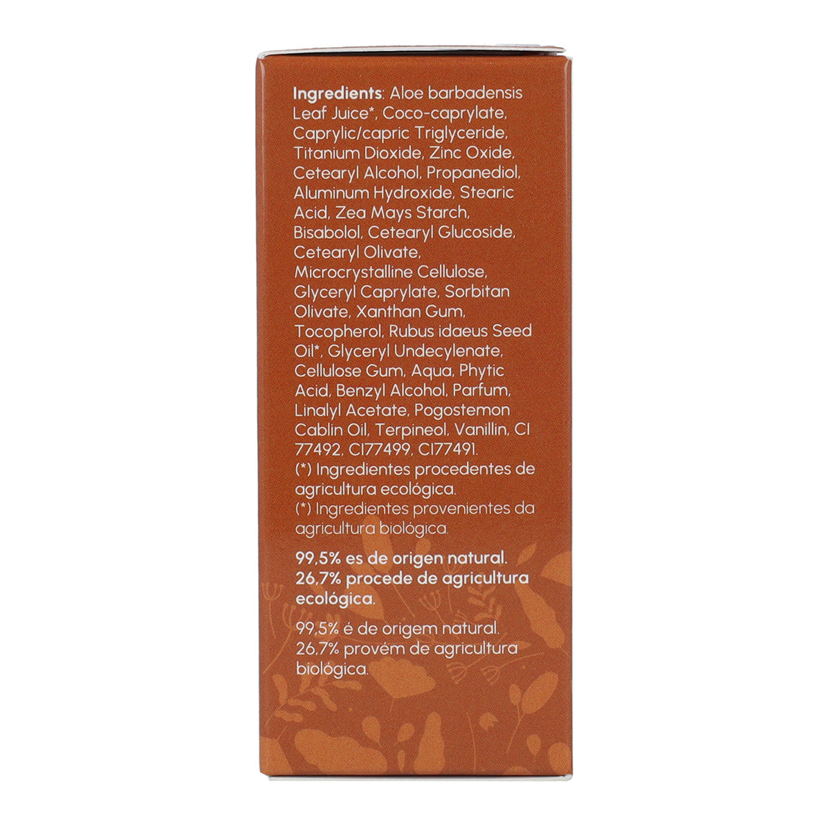 Krem ochronny do twarzy z filtrem przeciwsłonecznym 100% mineralny SPF30 Planeta Huerto 50 ml