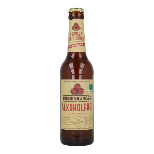 Alkoholfreies Bio-Dinkelbier Riedenburger 33 cl