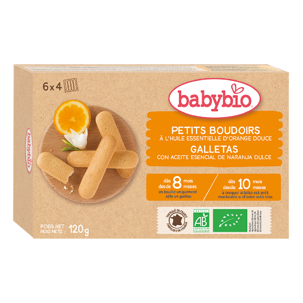 Confezione merenda biologica Babybio
