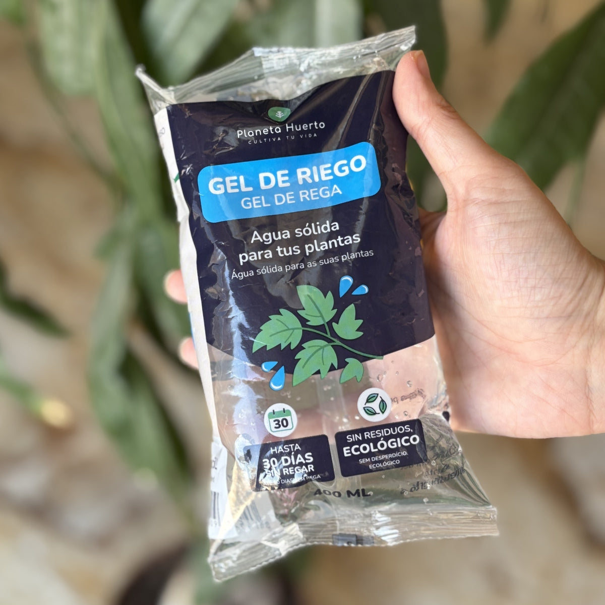 Packung 4 x Planet Garden Bewässerungsgel 400 ml