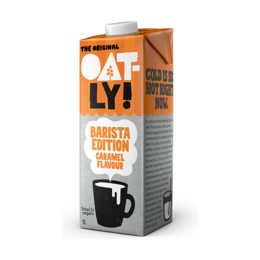 Baristadryck med havre och karamell Oatly 1 l