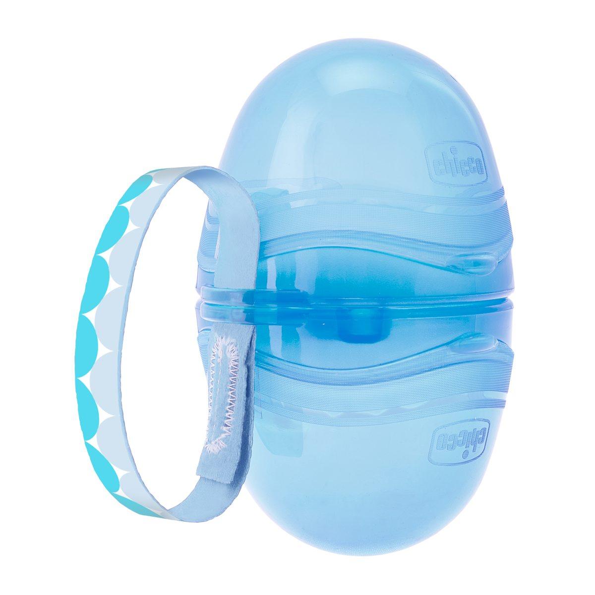Portaciuccio doppio Chicco blu