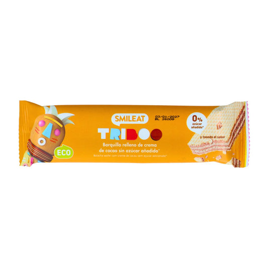 Gevulde wafeltjesreep 30 g ECO Smileat