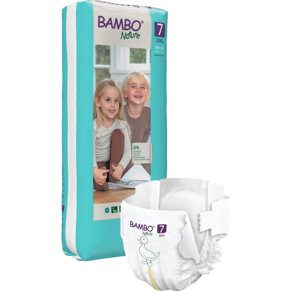 Windel T7 (+18 kg) Bambo Nature 40 Stück