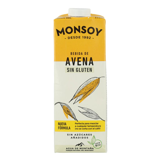 Glutenfreies Bio-Hafergetränk Monsoy 1 l