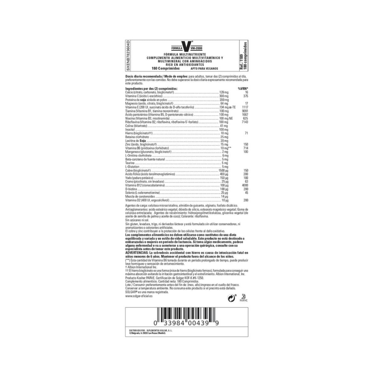 Formel VM-2000 90 Tabletten
