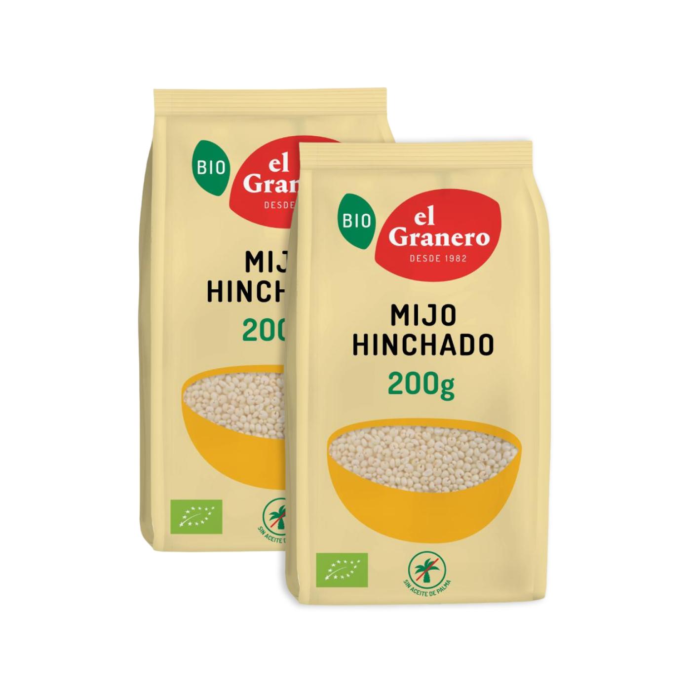 2er-Pack Puffhirse Eco El Granero 200 g
