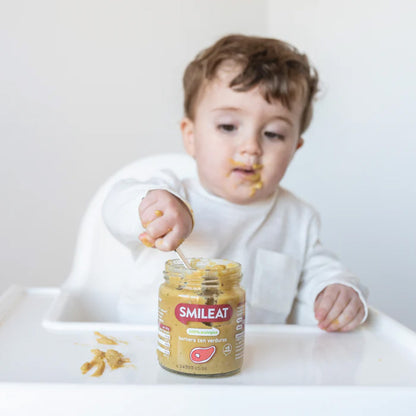 Pack of 12 Smileat Organic Beef and Vegetable Jars +6 months 230 g