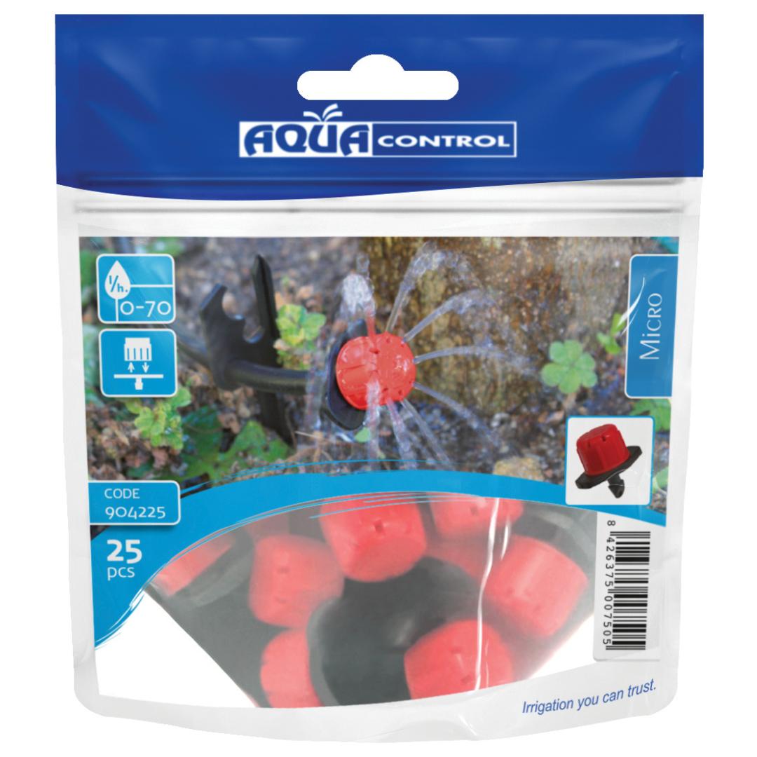 Aqua Control adjustable dripper 0-70 l/h, 25 units