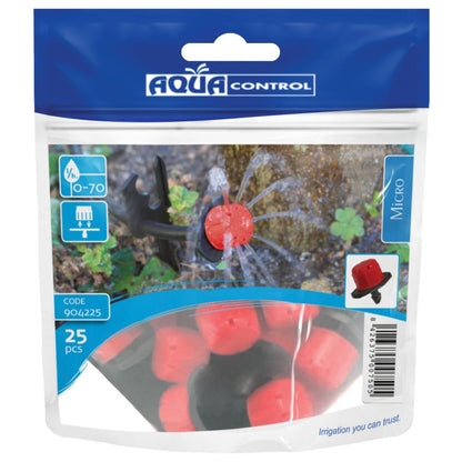 Aqua Control adjustable dripper 0-70 l/h, 25 units