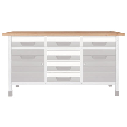 1 beech work surface S 650 x 650 x 30 mm Wolfcraft 6043000 S 650 x 650 x 30 mm