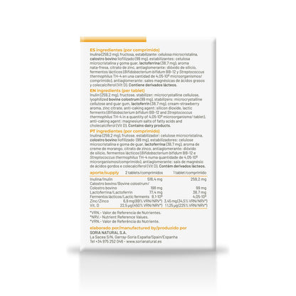 Immunité lactoferrine, Soria Natural