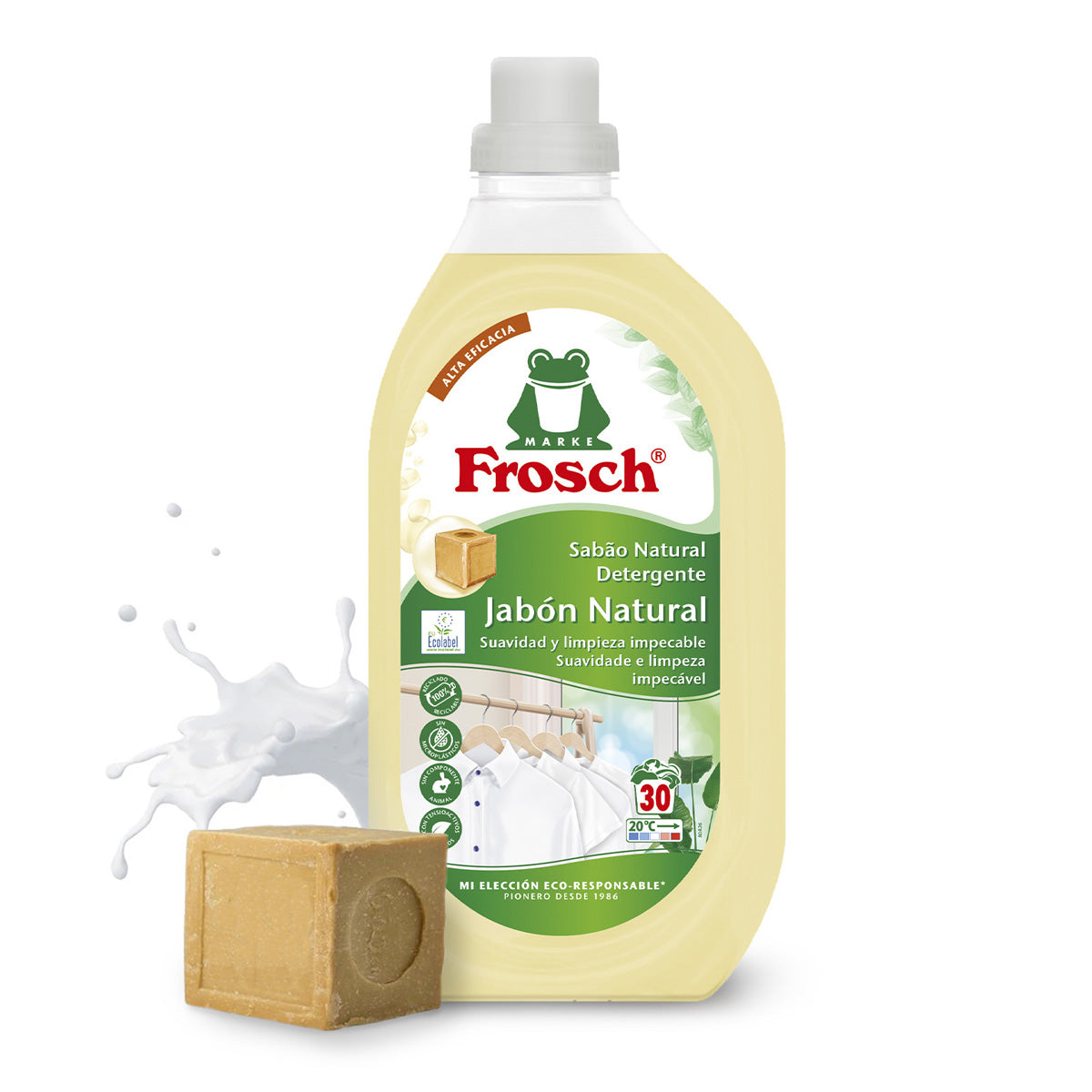 Lessive naturelle Frosch, 1500 ml