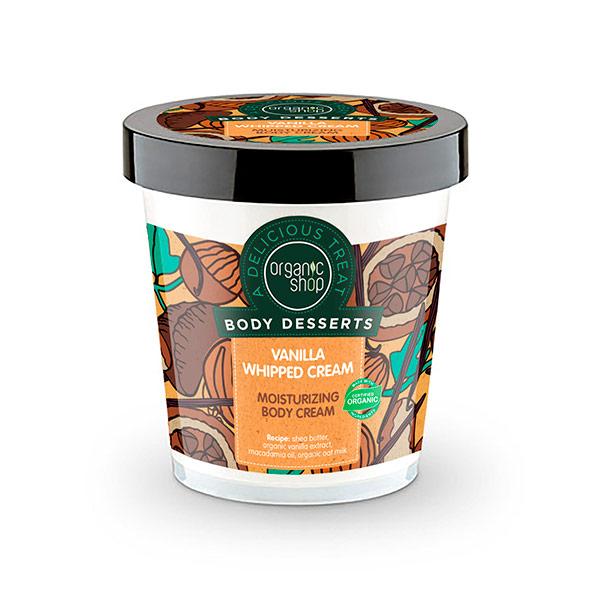 Crema corpo idratante alla vaniglia Organic Shop 450 ml