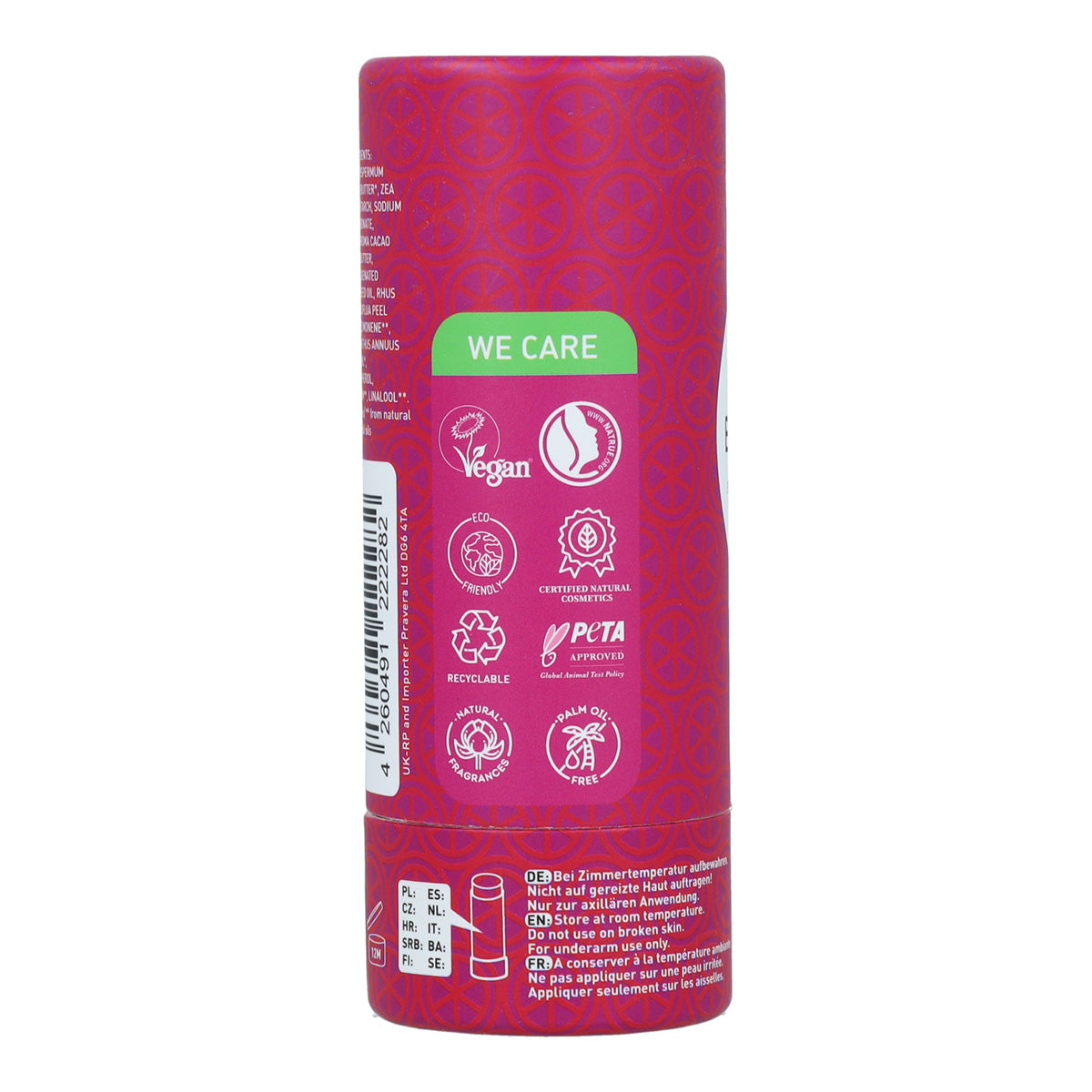 Déodorant (zéro déchet) Ben&Anna PinkGrapefruit  40 g