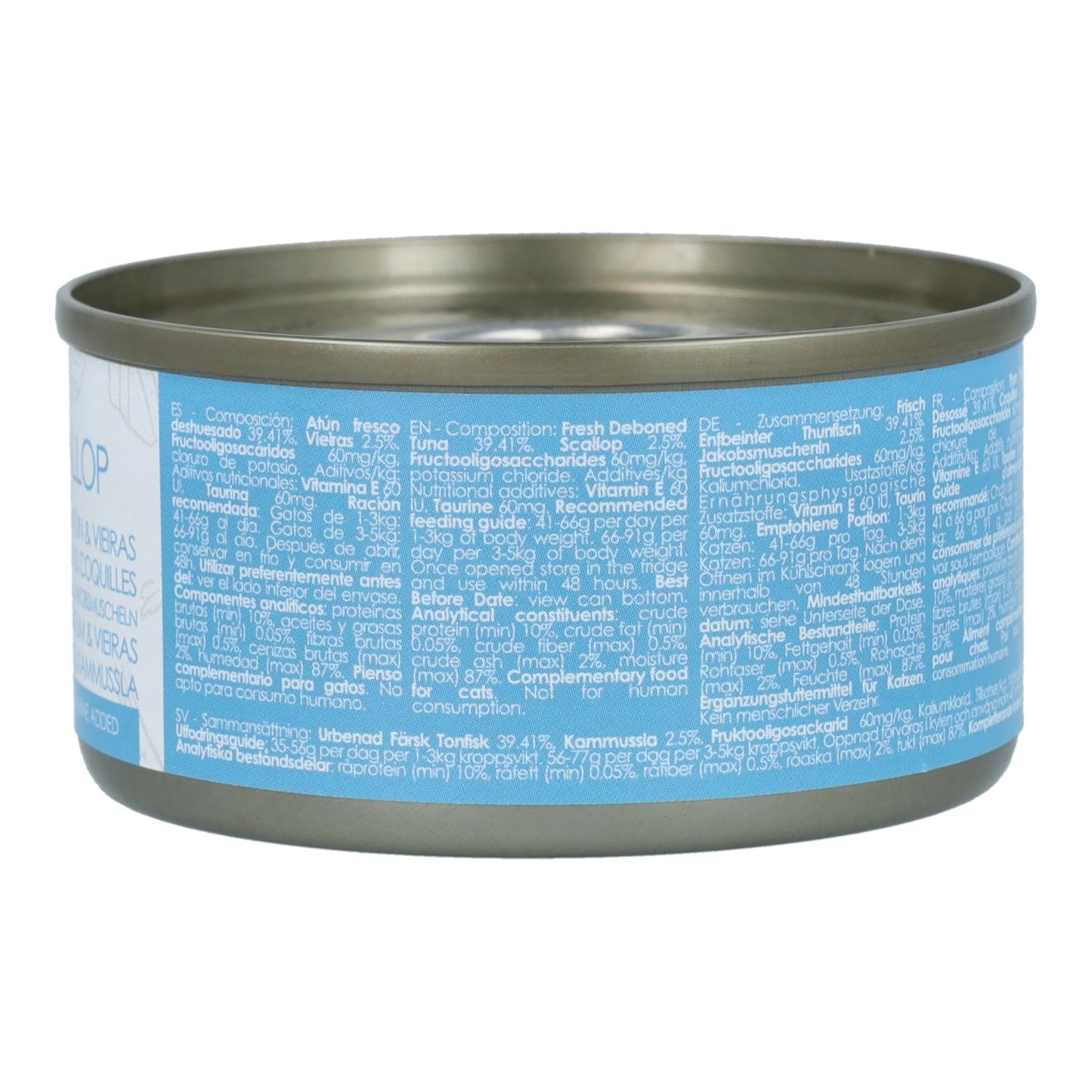 Cat Lata Toppers Kit - Tuna & Scallop 80 g Wet cat food in jelly