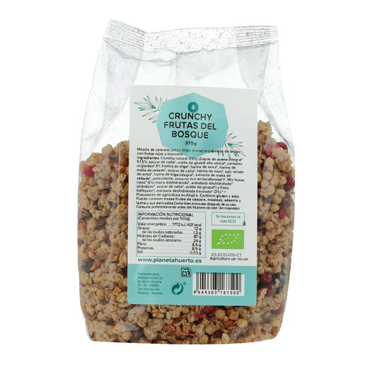 Musli chrupiące owoce leśne ECO Planeta Huerto 375 g