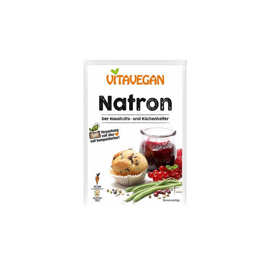 Natriumhydrogencarbonat (Natron) ohne Zucker Biovegan Neue Version über 20 g