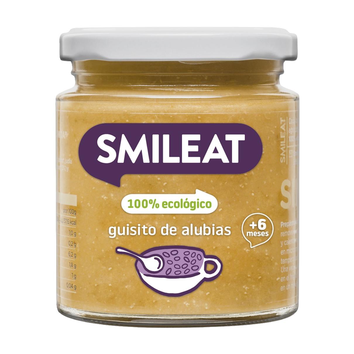 Vasetto BIO Guisito di fagioli Smileat, 230 g