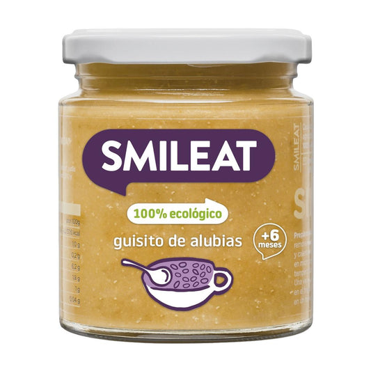 Vasetto BIO Guisito di fagioli Smileat, 230 g