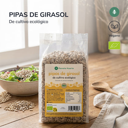 Graines de tournesol décortiquées ECO Planeta Huerto 500 g