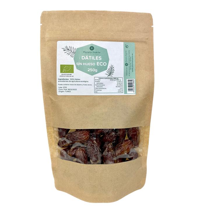 Ontpitte dadels ECO Planeta Huerto 250 g