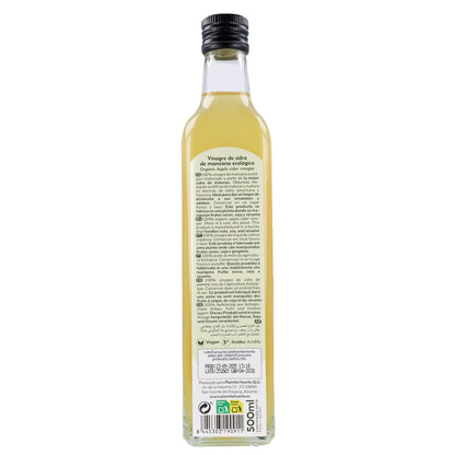 Pack 3x Vinagre de sidra de manzana sin filtrar ECO Planeta Huerto 500 ml