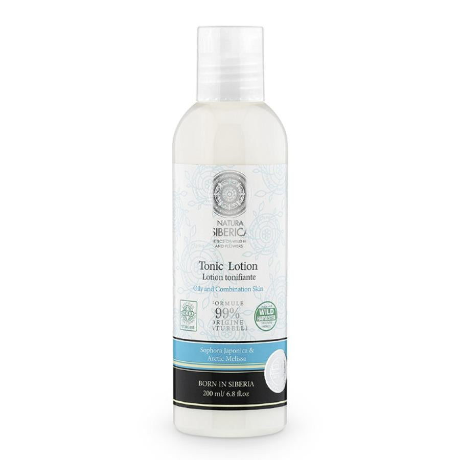 Natura Sibérica toning lotion for oily/combination skin, 200 ml