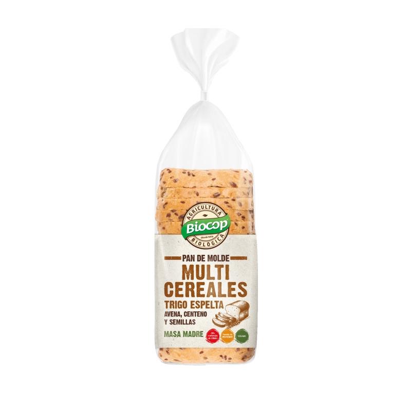 Pain de mie multigrain au levain Biocop 400 g