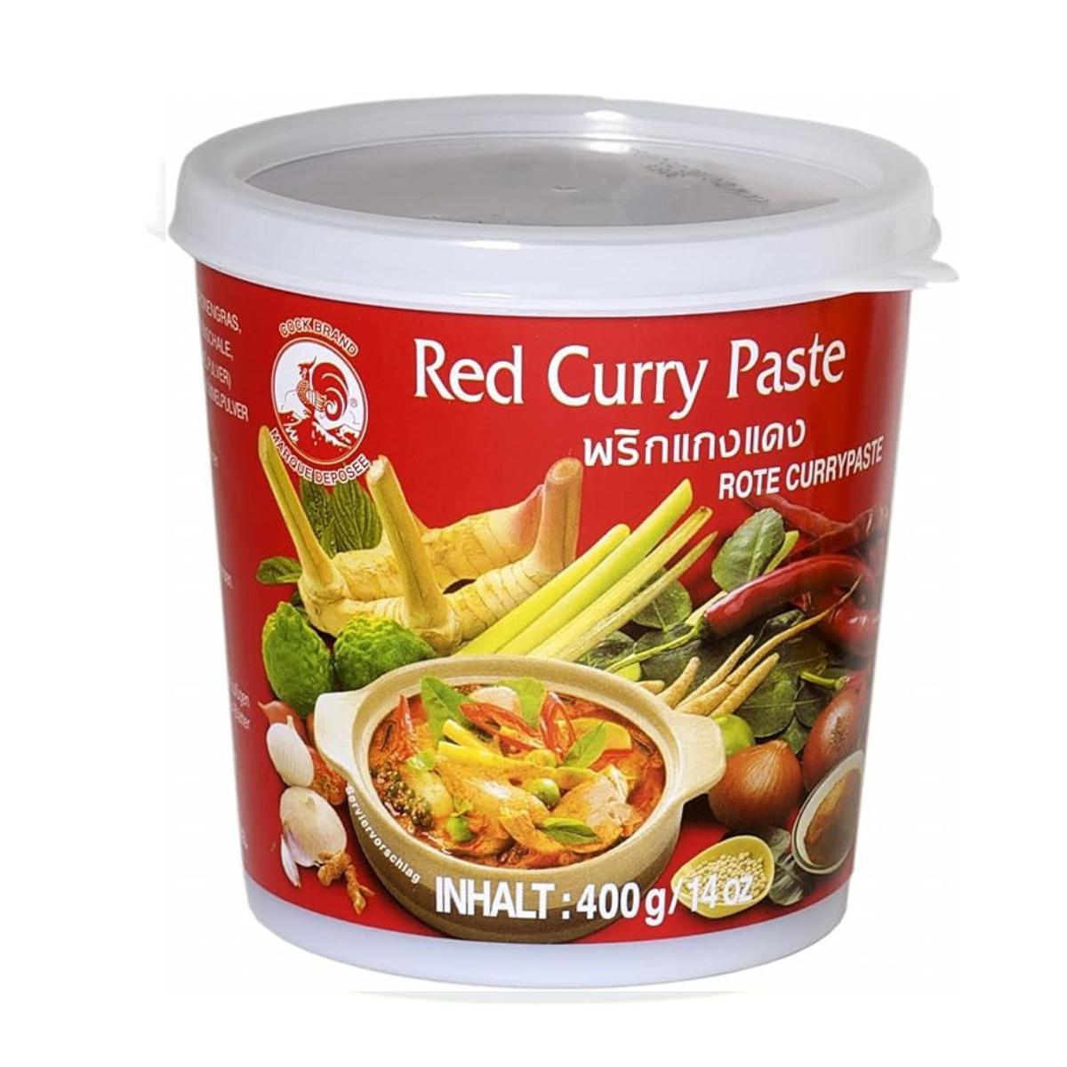 Red curry paste, Cock 400 g