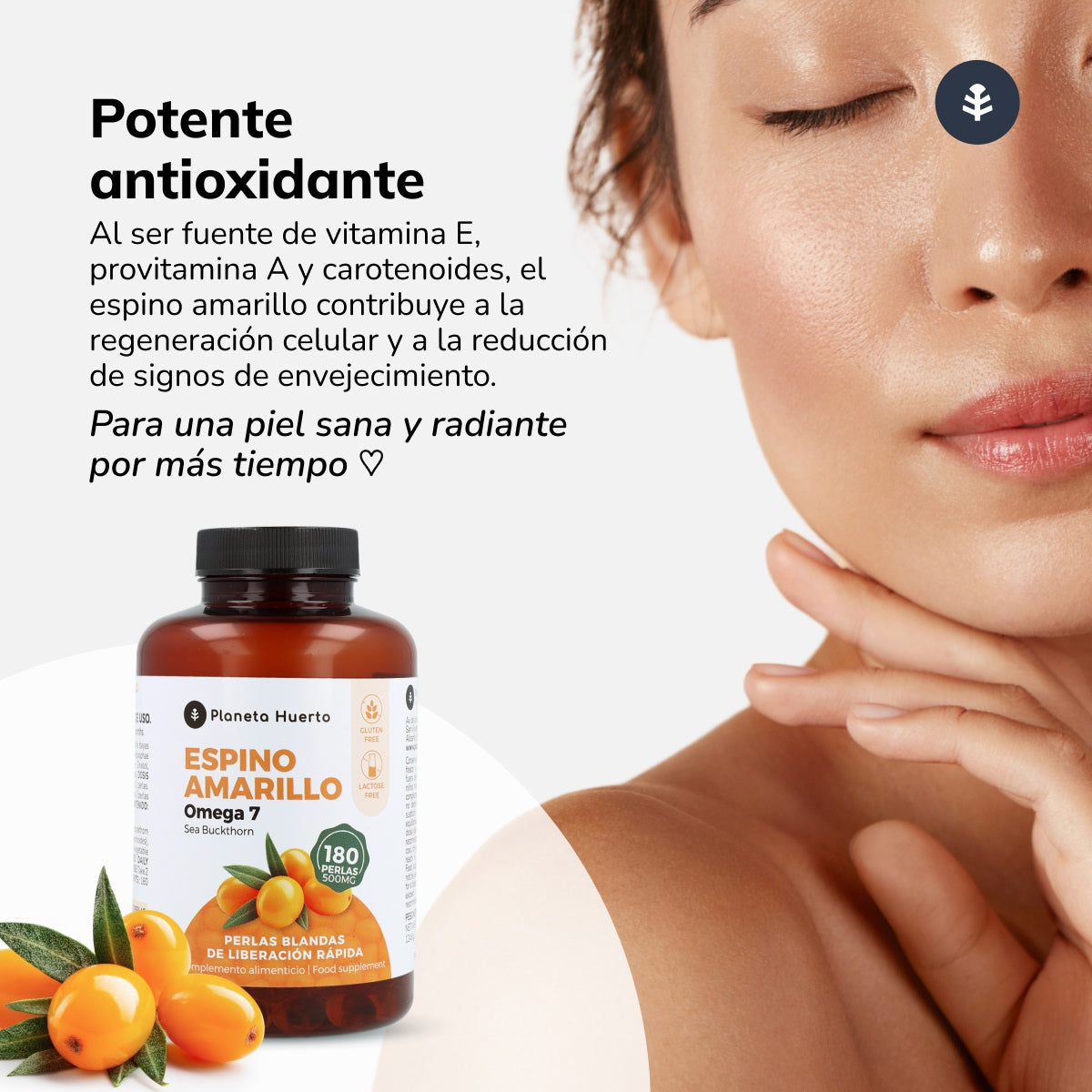 Omega 7 Sea Buckthorn Planet Orchard 180 Pearls