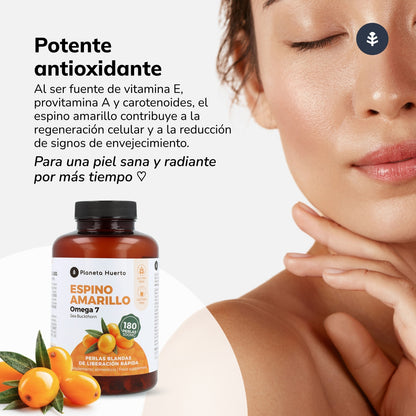 Omega 7 Sea Buckthorn Planet Orchard 180 Pearls