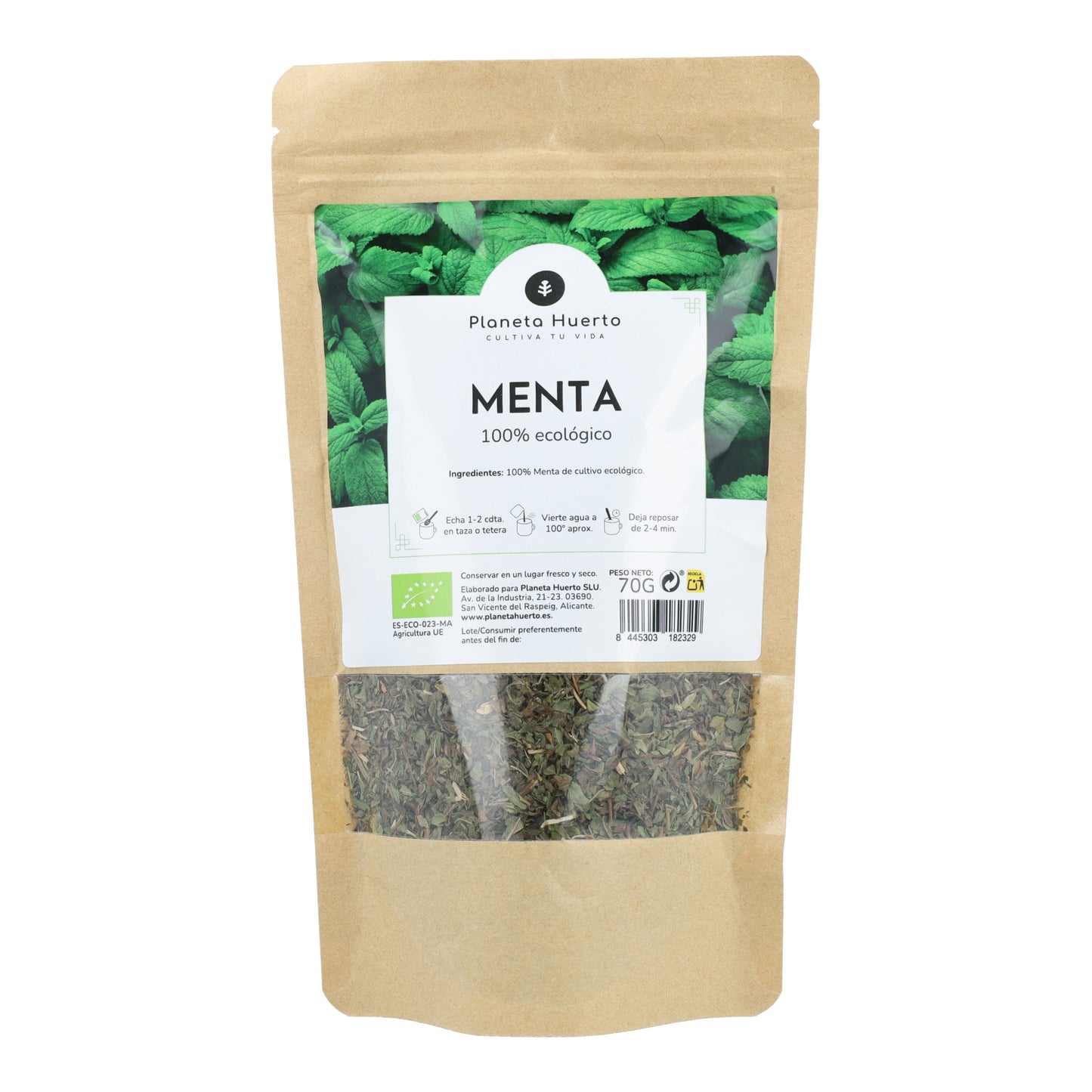Pfefferminztee ECO Planeta Huerto 70g
