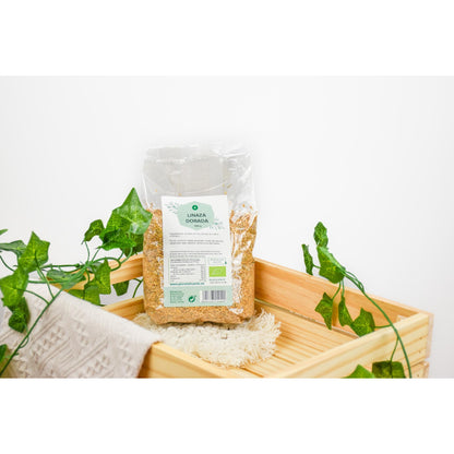 Confezione 2x Lino dorato ECO Planeta Huerto 500 g