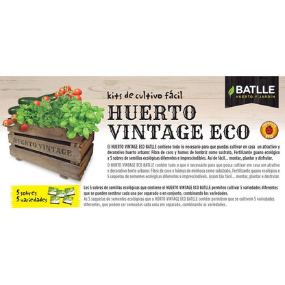 Zestaw do uprawy warzyw Vintage Eco Batlle