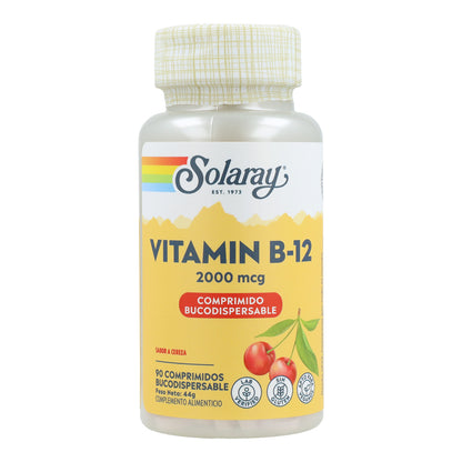 Solaray Vitamine B-12 2000 mcg 90 comprimés
