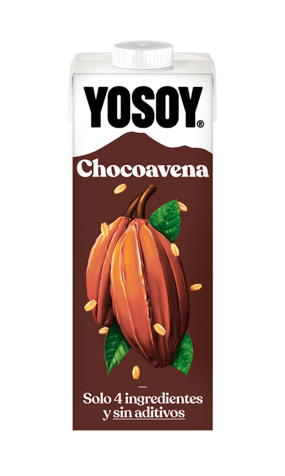 6-pack chokladdryck med havre YOSOY 1 l