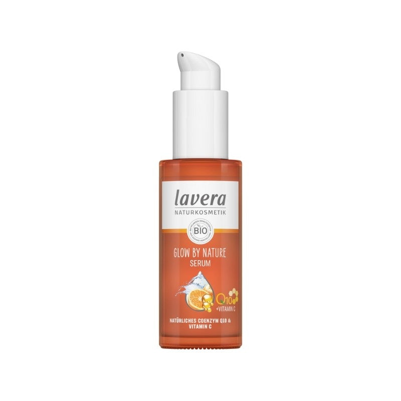 Serum facial glow by nature q10 vit c Lavera 30 ml