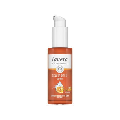 Serum facial glow by nature q10 vit c Lavera 30 ml