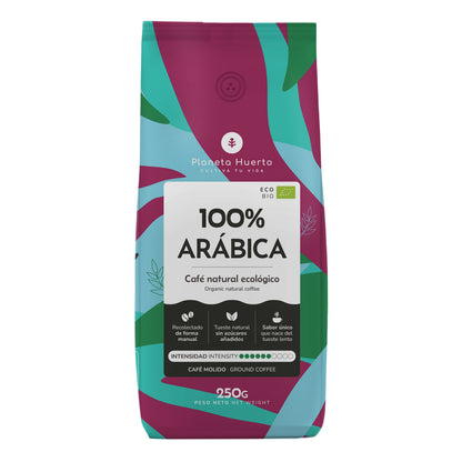 100% Arabica Planet Orchard Eco ground coffee 250 g