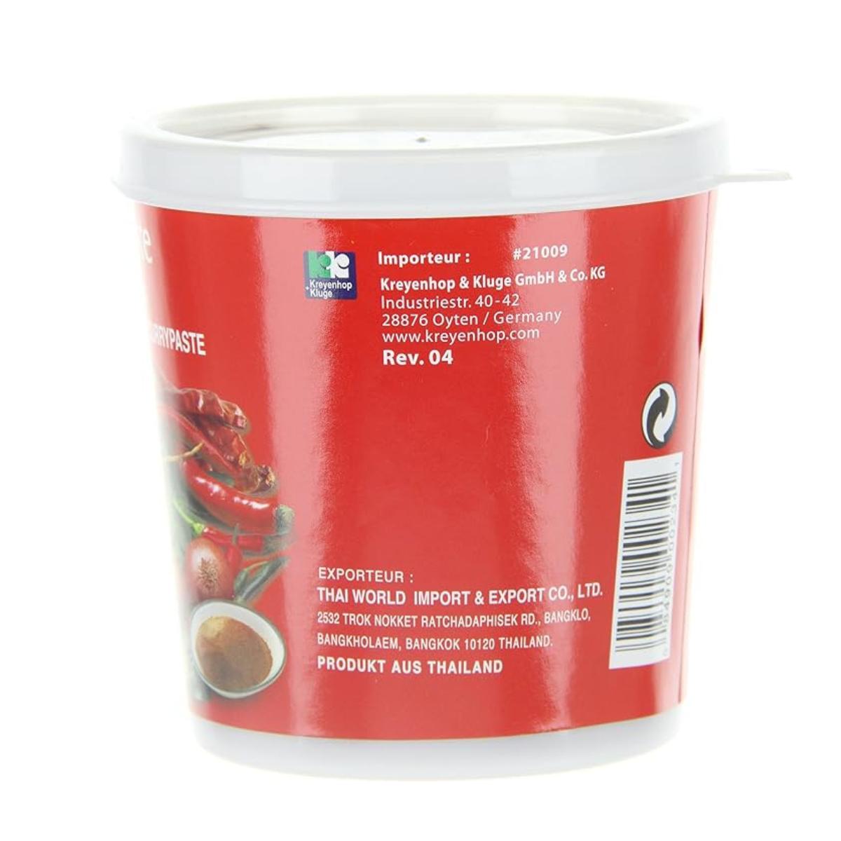 Red curry paste, Cock 400 g