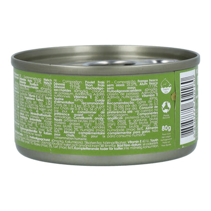 Kit Cat Lata Toppers - Poulet & Thon 80 g Nourriture humide pour chats en gelée