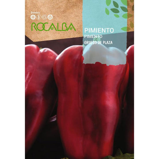 Grovmalda paprikafrön från Plaza