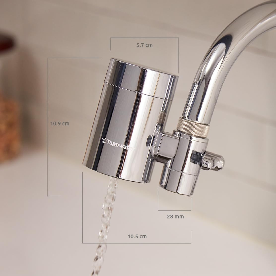 Roczny zestaw filtrów do kranu EcoPro Chrome SMR Tappwater